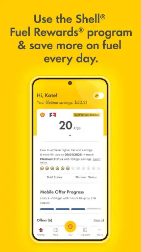 Shell: Fuel, Charge & More screenshot