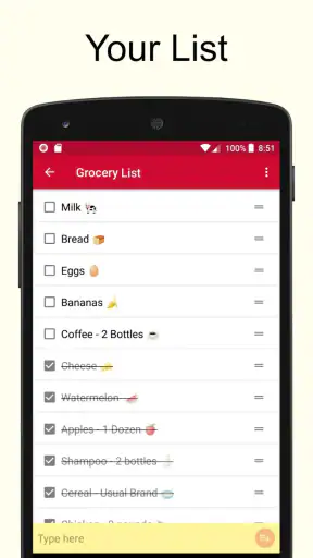 Shopping List - Simple & Easy screenshot