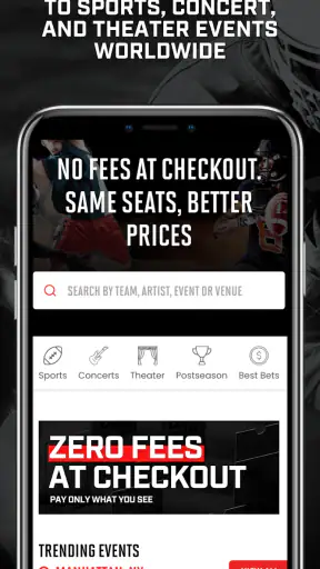 SI Tickets screenshot