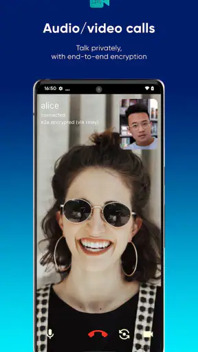 SimpleX Chat screenshot