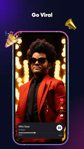 SingUp: AI Music Generator screenshot