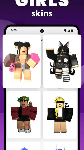 Skins & Avatars Clothes Maker screenshot