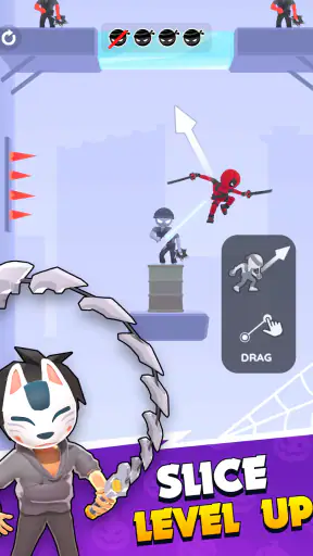 Slicing Hero Sword Master Game screenshot