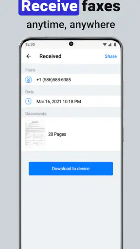 Smart Fax: Send Fax from Phone screenshot