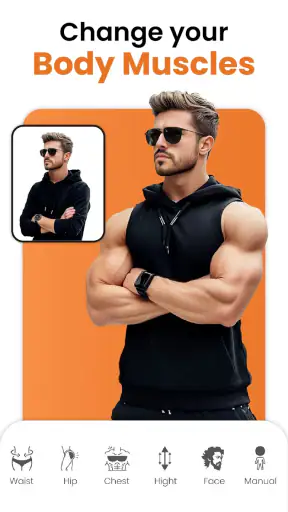 Smarty Men Jacket Photo Editor screenshot