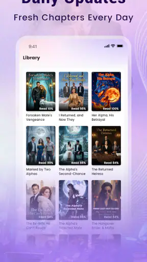 SnackFic - Stories & Novels screenshot