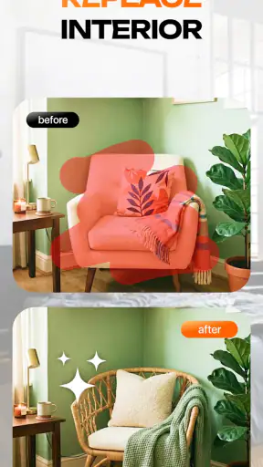 SnapHome: AI Interior Design screenshot