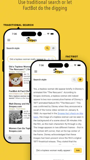 Snopes screenshot
