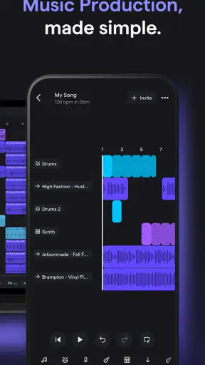 Soundtrap: Music Making Studio screenshot