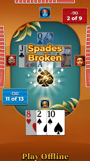 Spades Pop - Classic Card Game screenshot