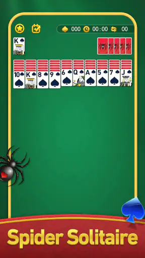 Spider Solitaire Card Game screenshot