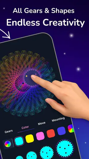 Spiro Art: Spirograph Drawing screenshot