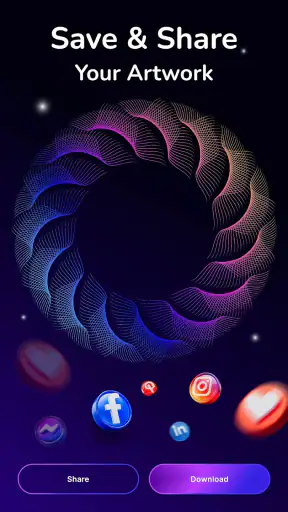 Spiro Art: Spirograph Drawing screenshot