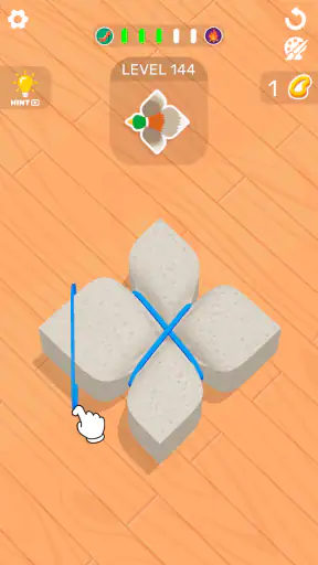 Sponge Art: Shape Puzzle screenshot