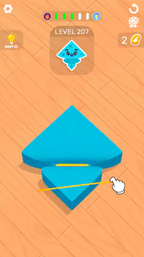 Sponge Art: Shape Puzzle screenshot
