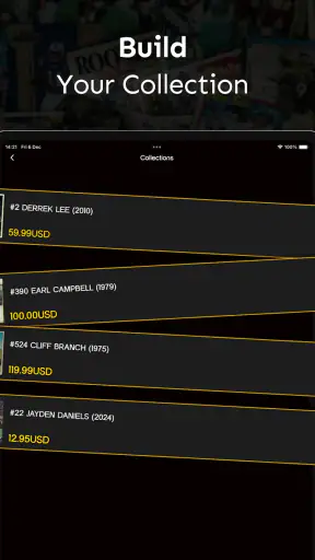 Sports Card Value Identifier screenshot