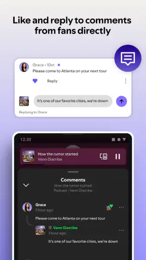 Spotify for Creators screenshot