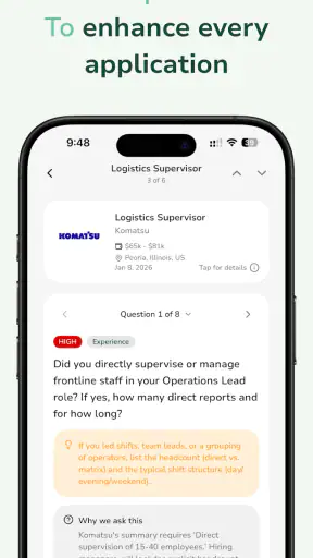 Sprout - AI Job Search screenshot