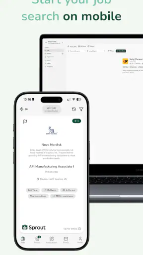 Sprout - AI Job Search screenshot