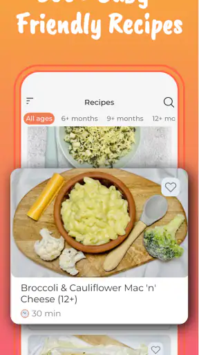 Start Solids & Baby Recipes screenshot
