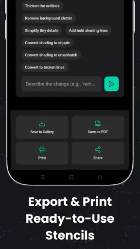Stencify: Tattoo Stencil Maker screenshot