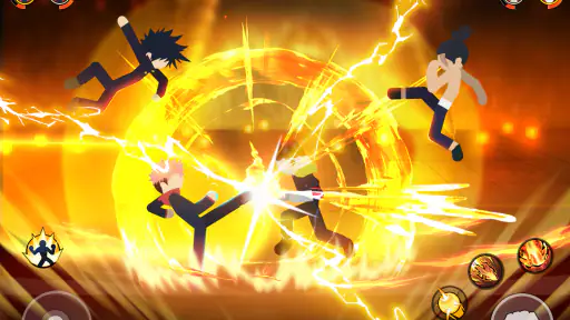 Stickman Cursed: Phantom Fight screenshot