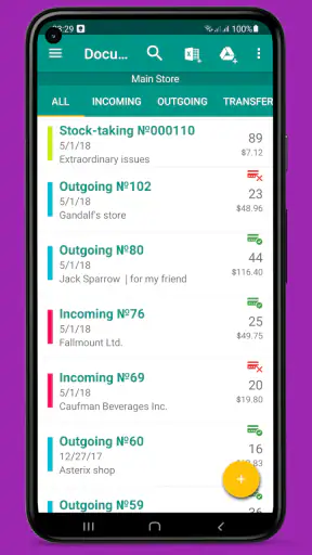 Stock & Inventory Simple:StoDo screenshot