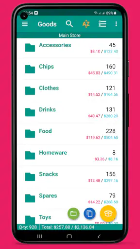 Stock & Inventory Simple:StoDo screenshot