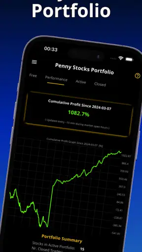 Stock Signals & AI Forecasts screenshot