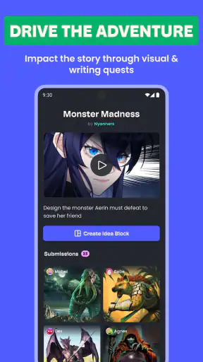 Storygrounds: Webtoons, Comics screenshot