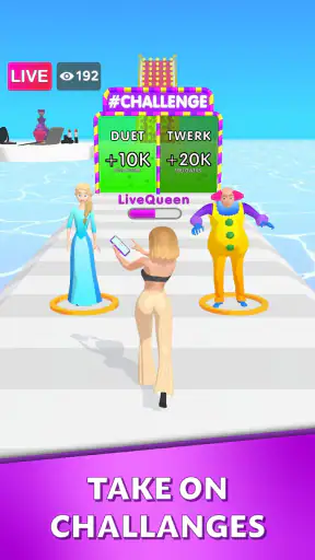 Streamer Rush: Dress & Impress screenshot