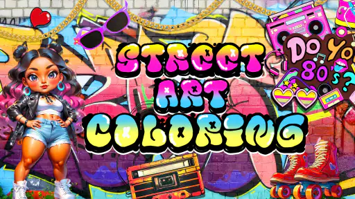Street Art-Color by number screenshot