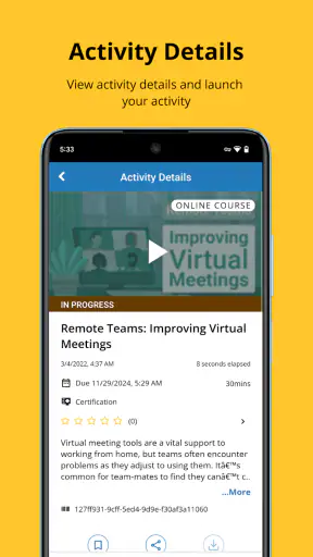 SumTotal Next screenshot