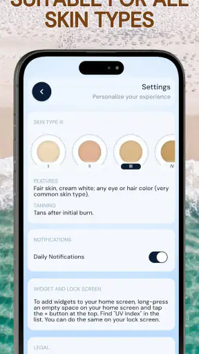 Sun Tracker: UV Index & Tan screenshot
