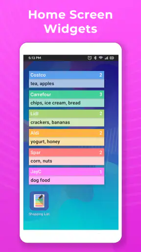 Super Simple Shopping List screenshot
