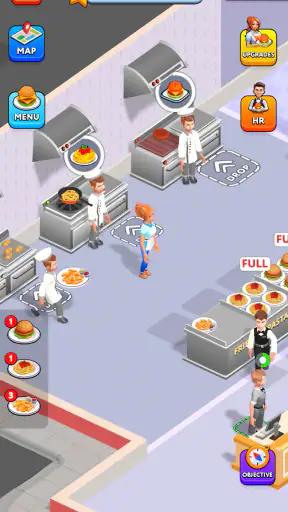 Suzy's Food Restaurant Game screenshot
