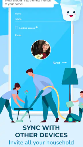Sweepy: Home Cleaning Schedule screenshot