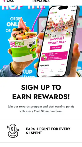 sweetFrog® screenshot