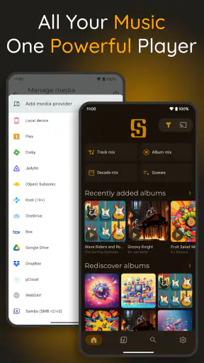Symfonium: Music player & cast screenshot