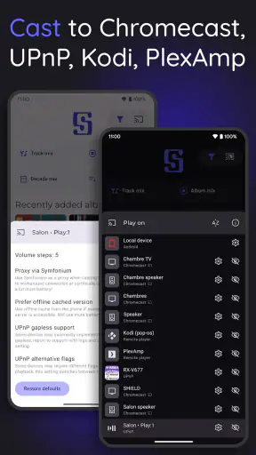 Symfonium: Music player & cast screenshot