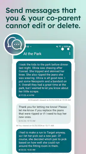 TalkingParents: Co-Parent App screenshot