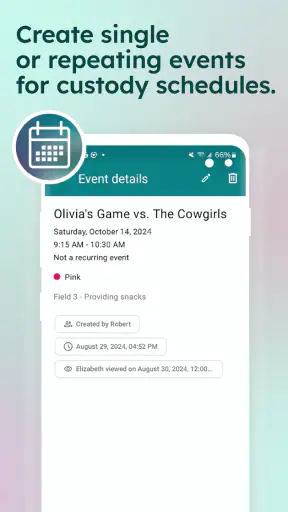 TalkingParents: Co-Parent App screenshot