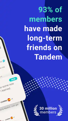 Tandem: Language exchange screenshot