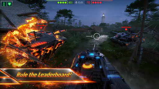 Tank Force: War Tanks Games screenshot