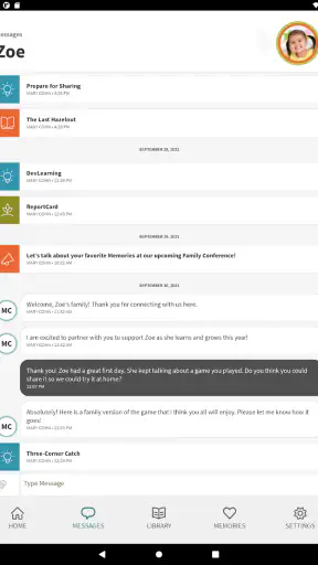 Teaching Strategies Family screenshot
