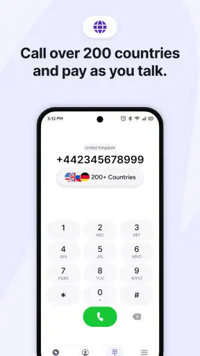 Telicall: Global Phone Calls screenshot