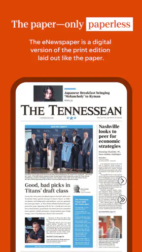 Tennessean: News & eNewspaper screenshot