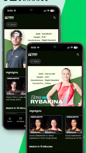 Tennis Channel screenshot