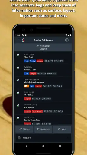 Tenpin Toolkit: Bowling Tools screenshot
