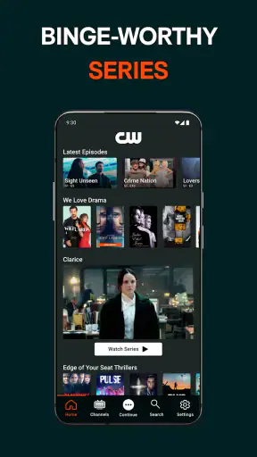 The CW screenshot
